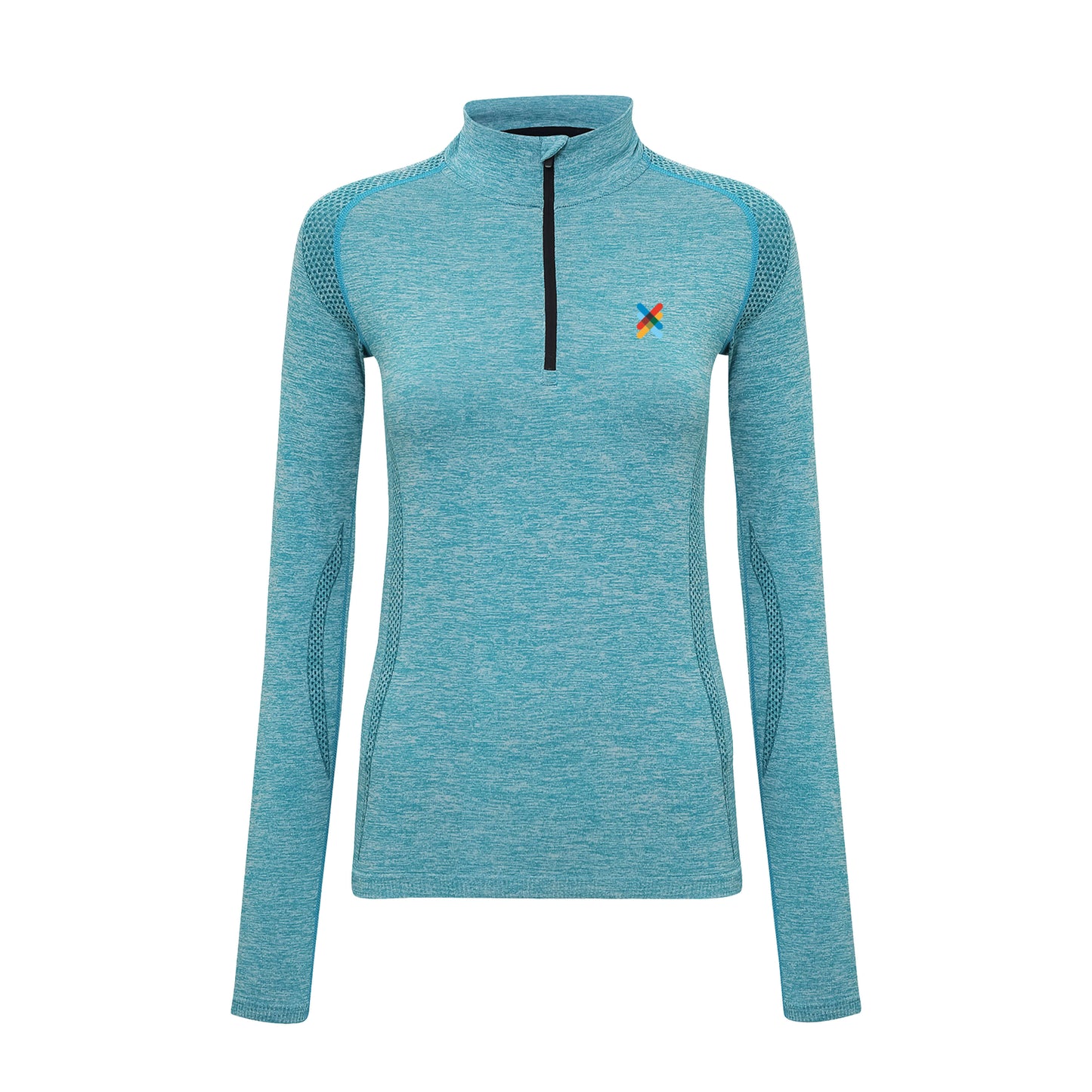 3D Sculpt Performance Zip Top