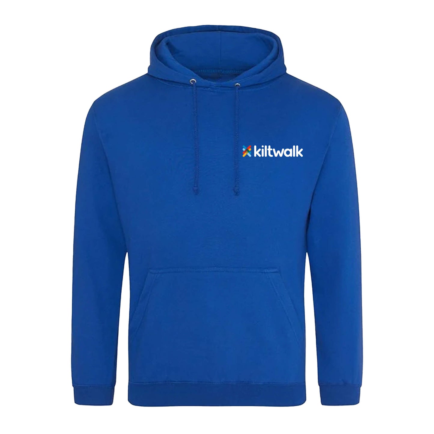 Edinburgh Logo Hoodie | Royal Blue | Front | The Kiltwalk