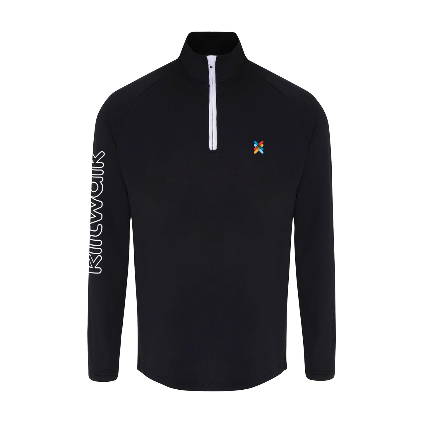 Men's 1/4 Zip Performance Top | Black | Men's | The Kiltwalk