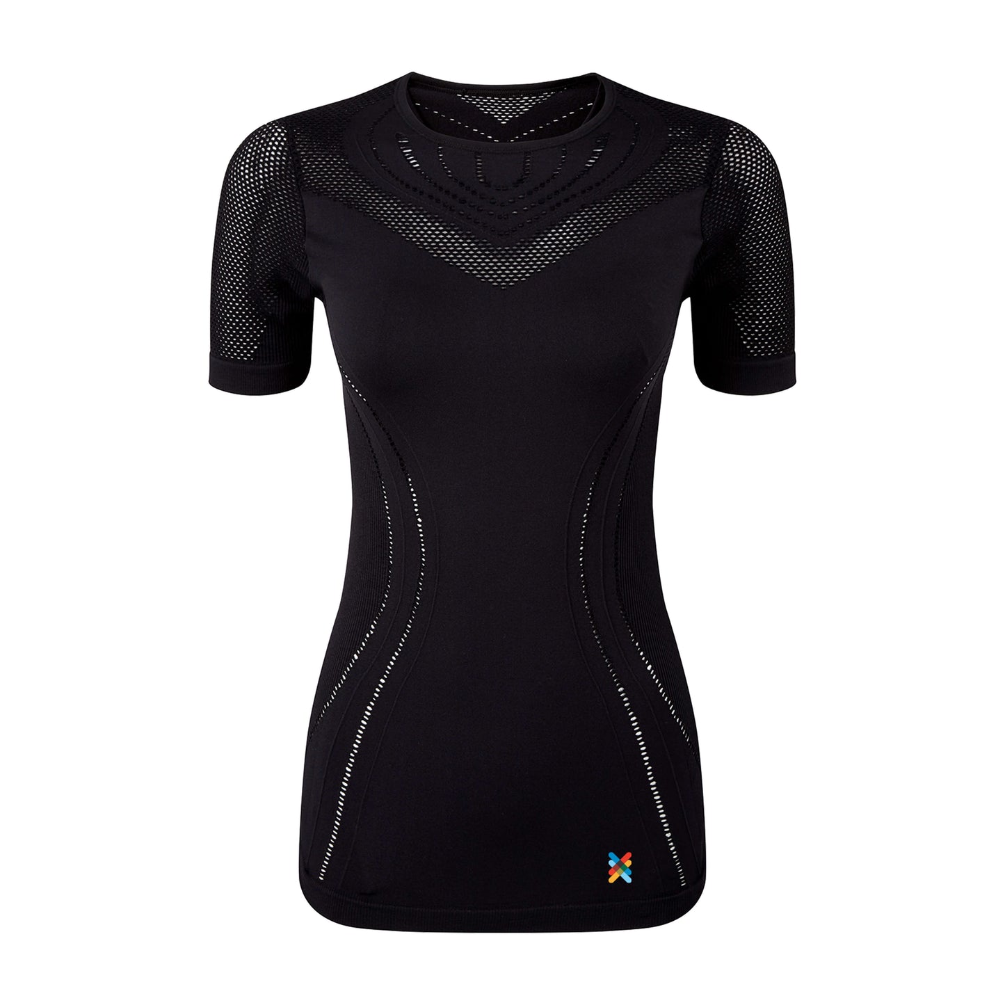 3D Reveal Performance Top | Black | Womens | The Kiltwalk