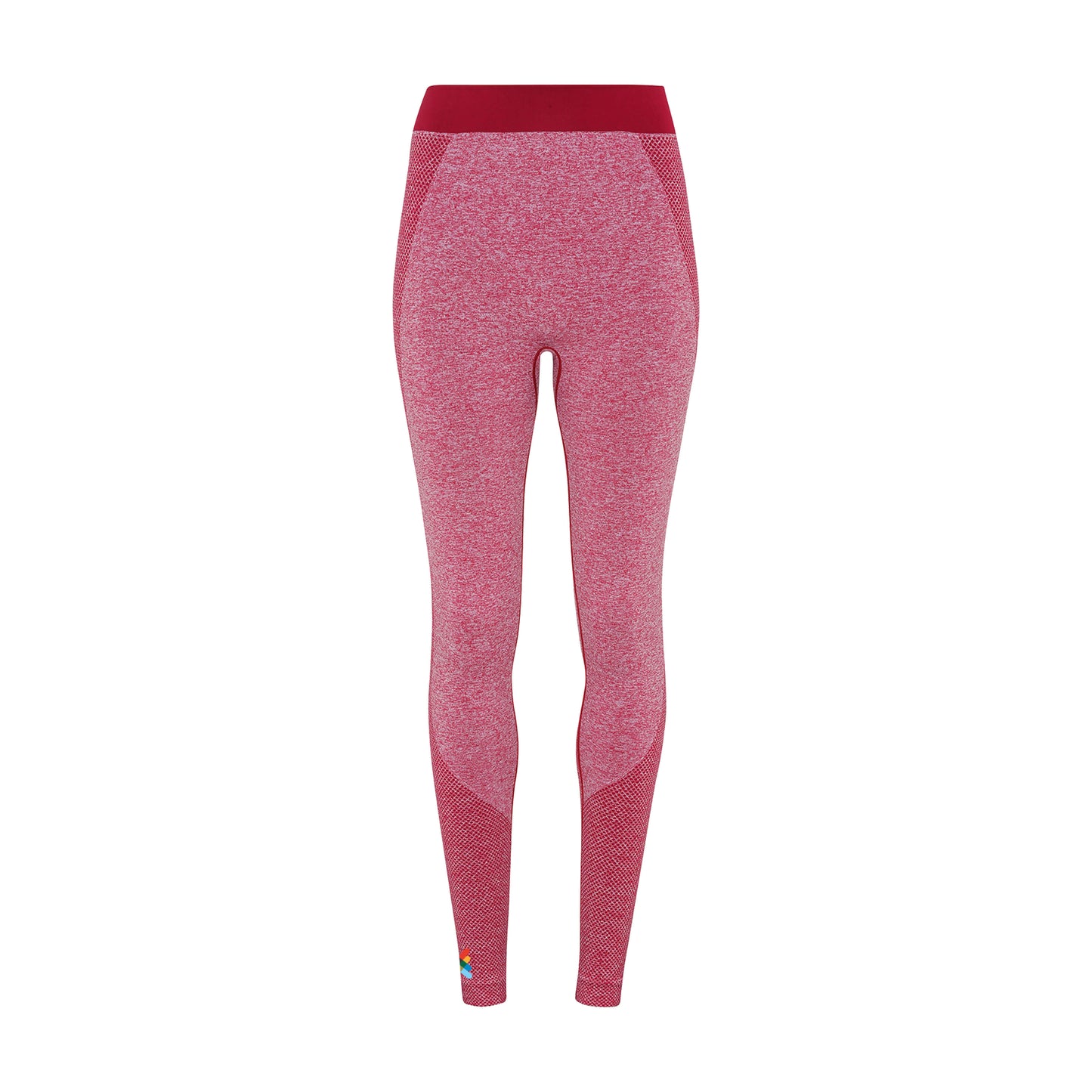 3D Sculpt Performance Leggings | Burgundy | The Kiltwalk