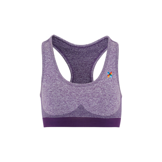 3D Sculpt Performance Bra | Purple | The Kiltwalk