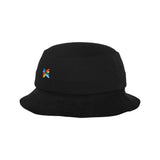 Cotton Twill Bucket Hat | Black | The Kiltwalk