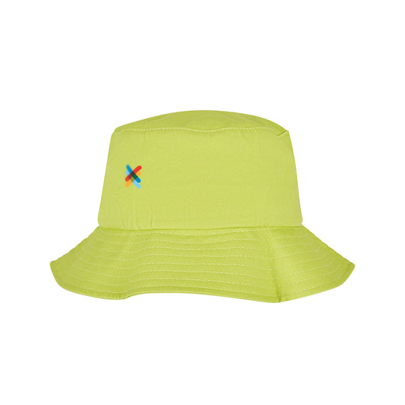 Cotton Twill Bucket Hat | Green Glow | The Kiltwalk