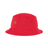 Cotton Twill Bucket Hat | Red | The Kiltwalk