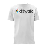 Edinburgh Kiltwalk 2024 T-Shirt | White | Back View | The Kiltwalk