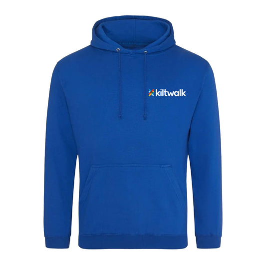 Aberdeen Logo Hoodie | Royal Blue | Front | The Kiltwalk