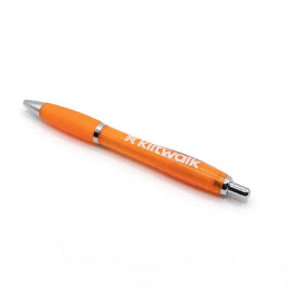 Kiltwalk Logo Ballpoint Pen in Orange