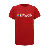  T-Shirt | Red | Unisex | The Kiltwalk