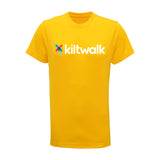  T-Shirt | Yellow | Unisex | The Kiltwalk