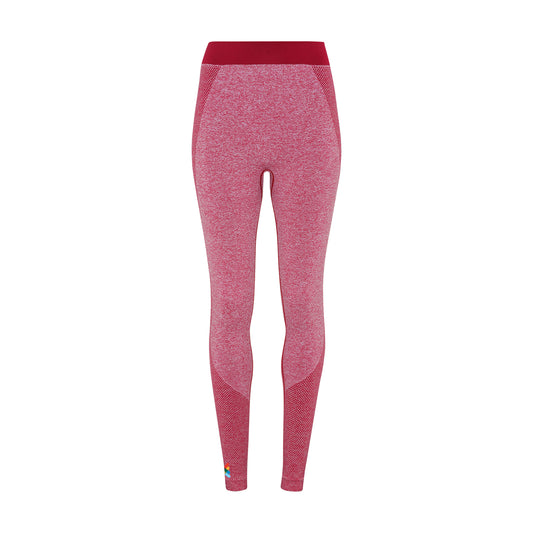 3D Sculpt Performance Leggings | Burgundy | The Kiltwalk