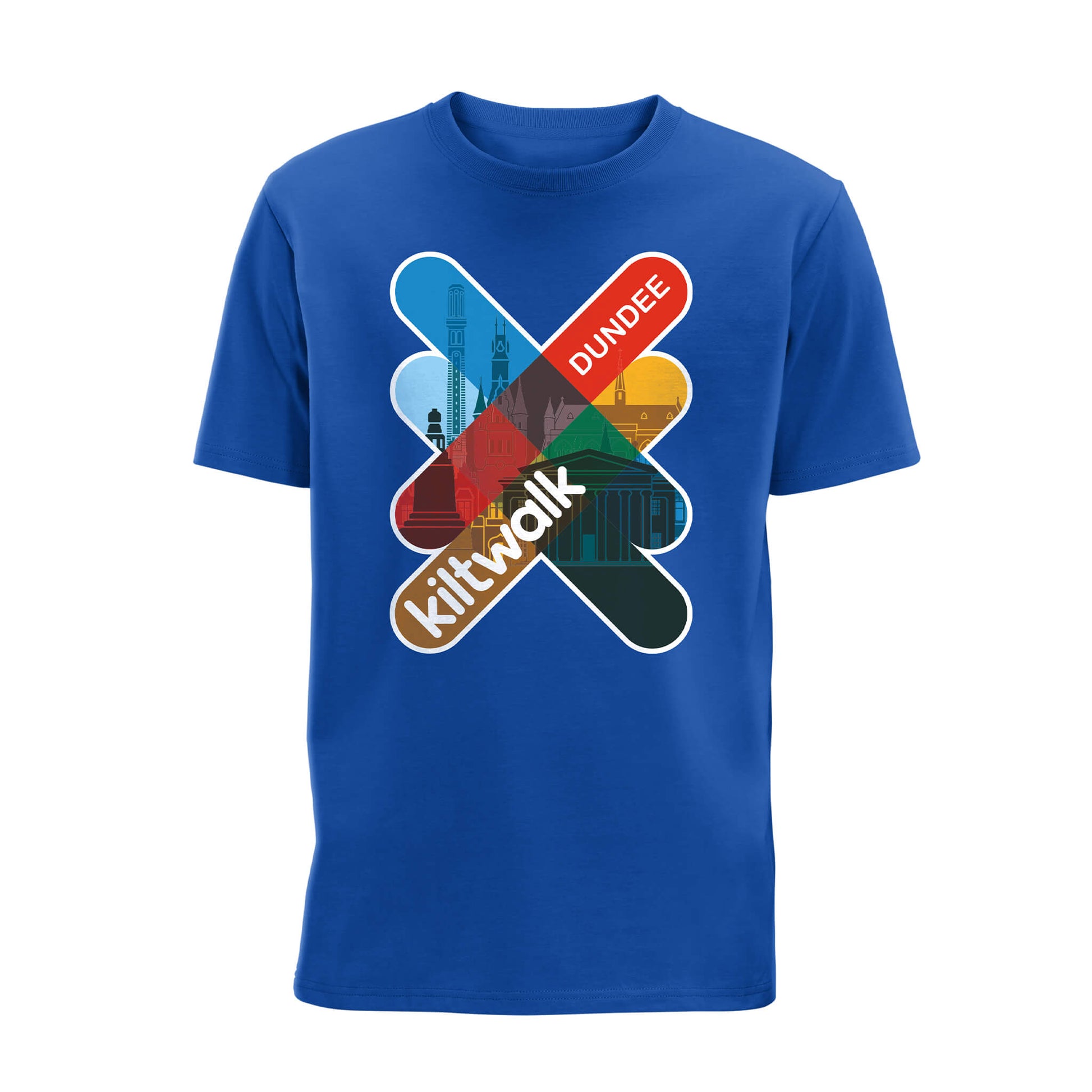 Dundee Logo T-Shirt | Royal Blue | The Kiltwalk