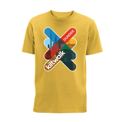 Dundee Logo T-Shirt | Sunflower | The Kiltwalk