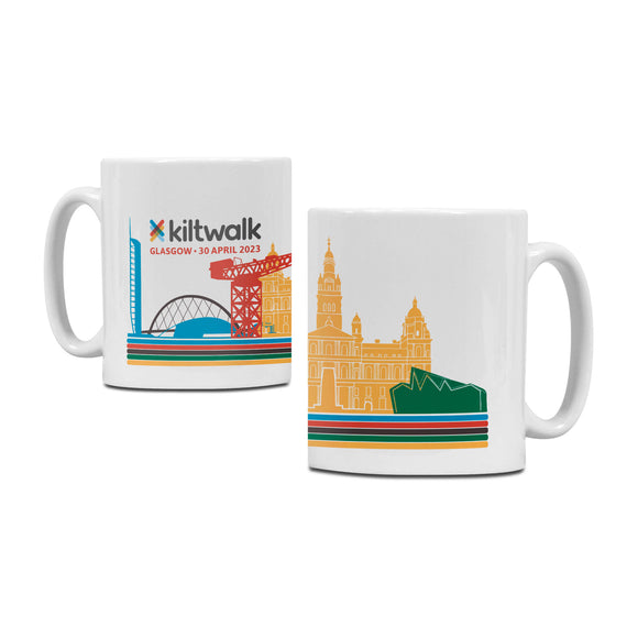 Glasgow Kiltwalk 2023 Ceramic Mug