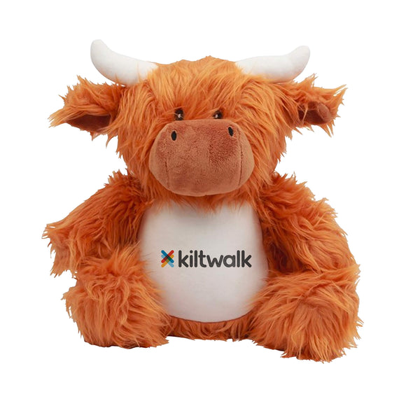 Large Highland Coo Plush Toy | The Kiltwalk