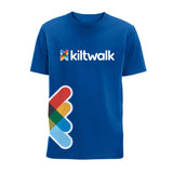 Royal Blue Kiltwalk 2023 Symbol Event T-Shirt