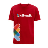 Unisex Symbol Event T-Shirt | Red | The Kiltwalk